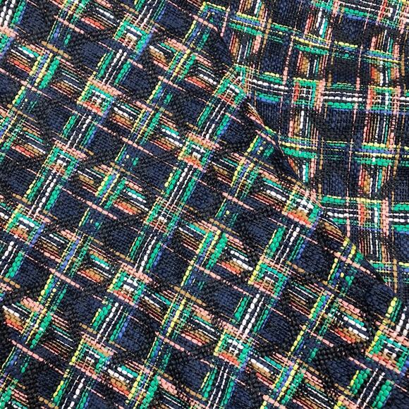 🆕 Zara Women's Blue Multi Tweed‎ Spring/Summer Skirt Size Medium - Picture 4 of 5